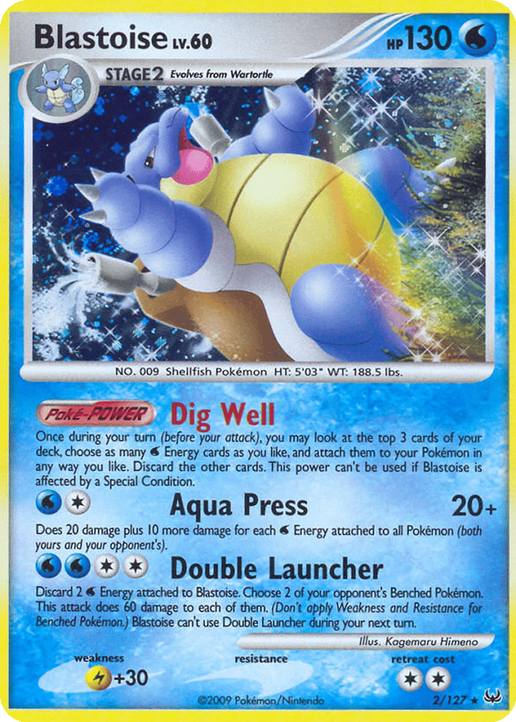 Blastoise card