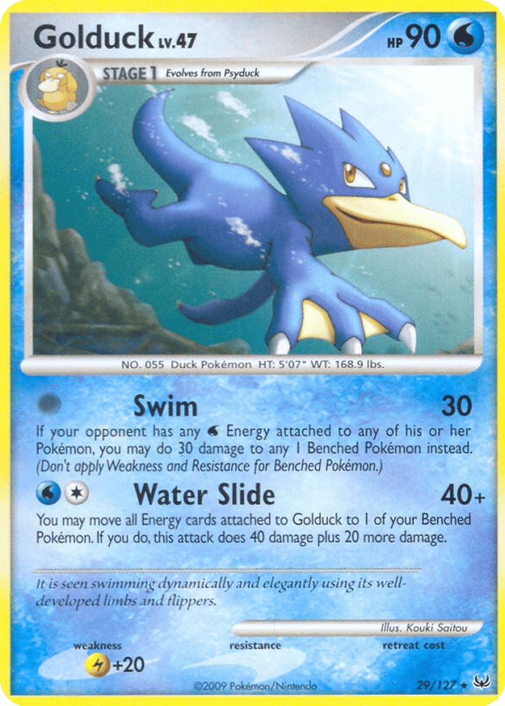 Golduck card