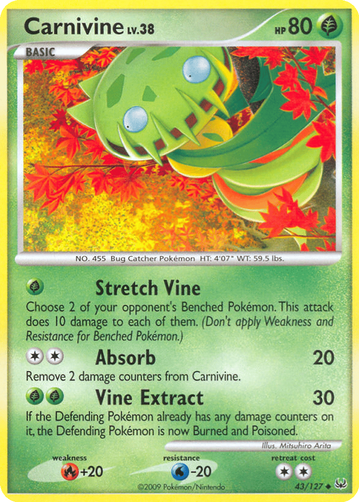 Carnivine card