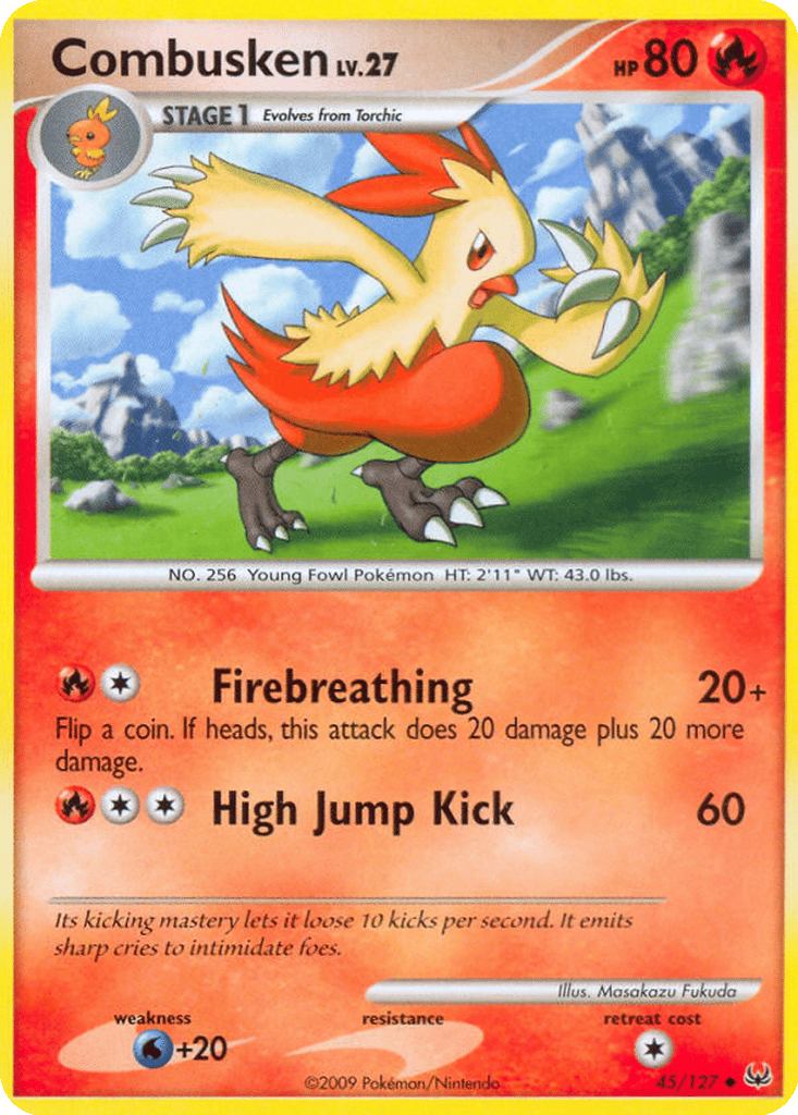 Combusken card