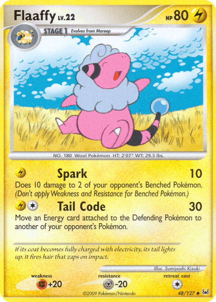 Flaaffy card