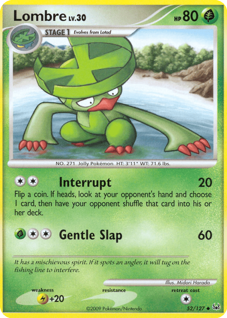 Lombre card