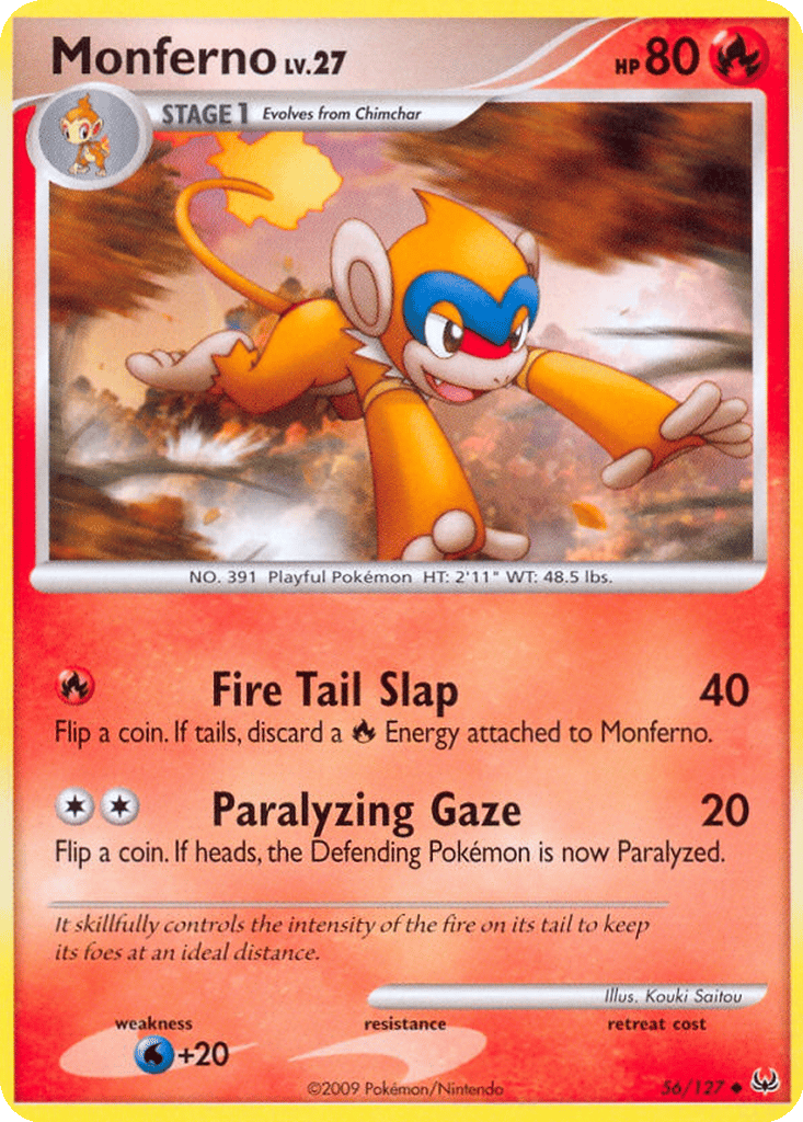 Monferno card