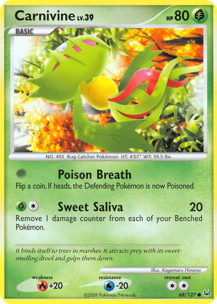 Carnivine card