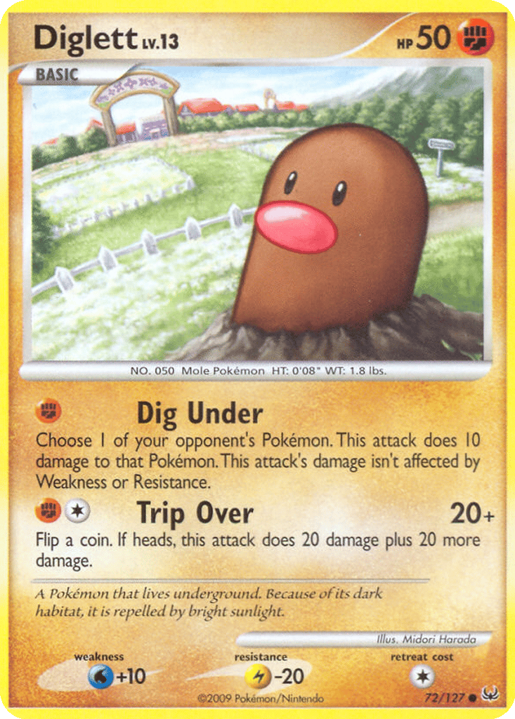 Diglett card