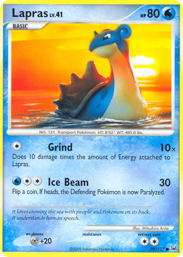 Lapras card