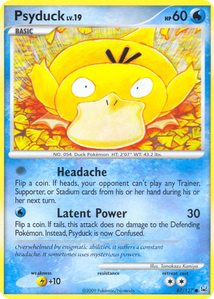 Psyduck card