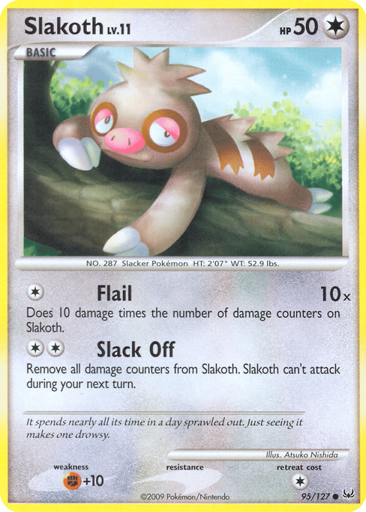 Slakoth card