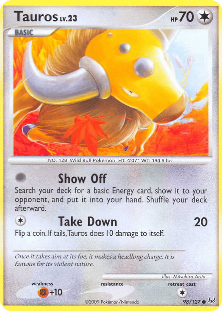 Tauros card