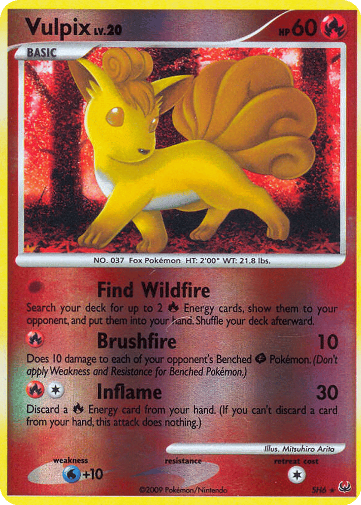 Vulpix card