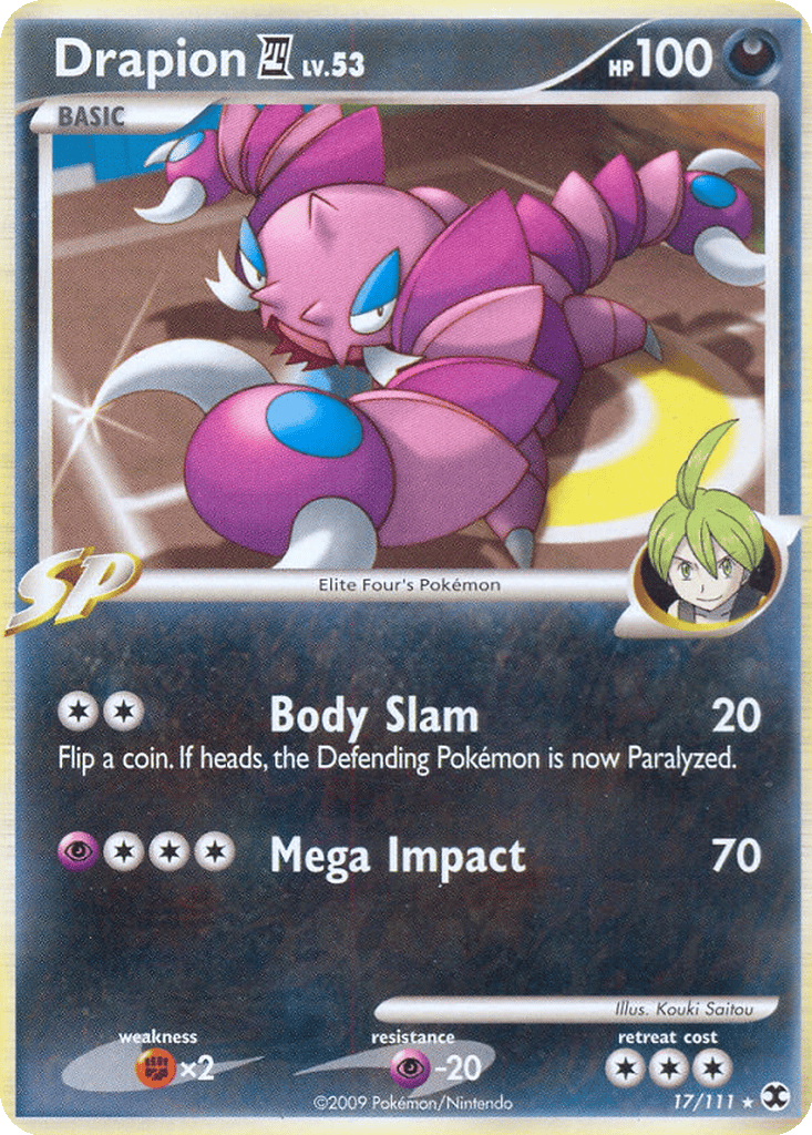 Drapion 四 card