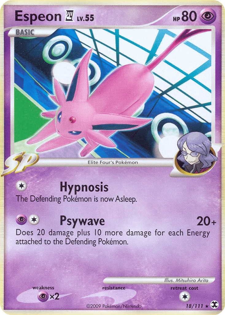Espeon 四 card