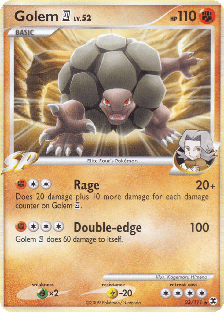 Golem 四 card