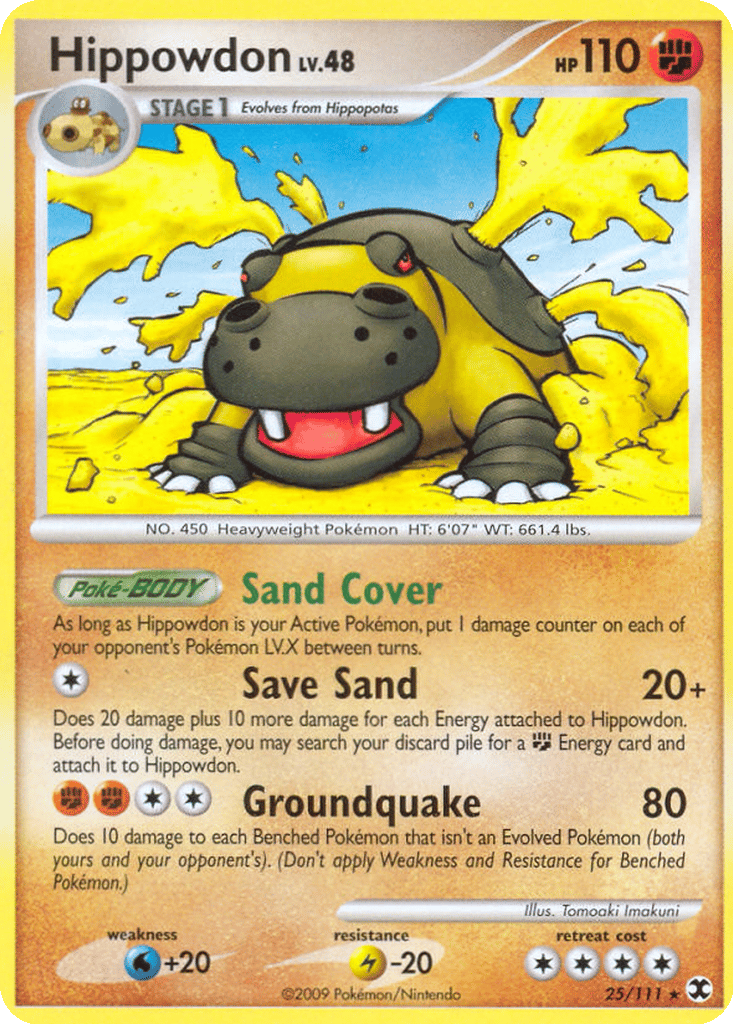 Hippowdon card