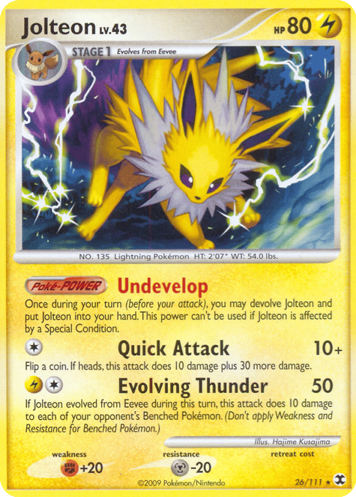 Jolteon card