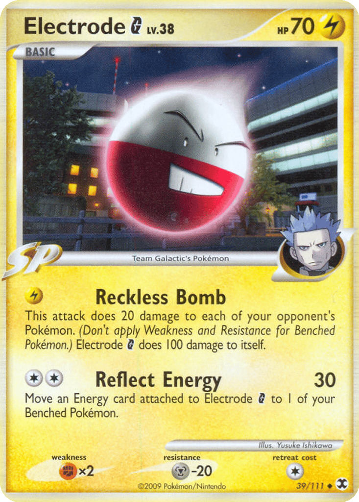 Electrode G card
