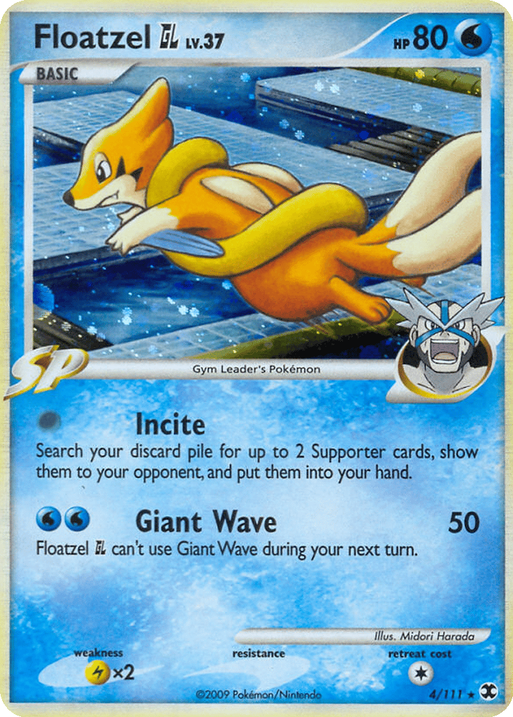 Floatzel GL card
