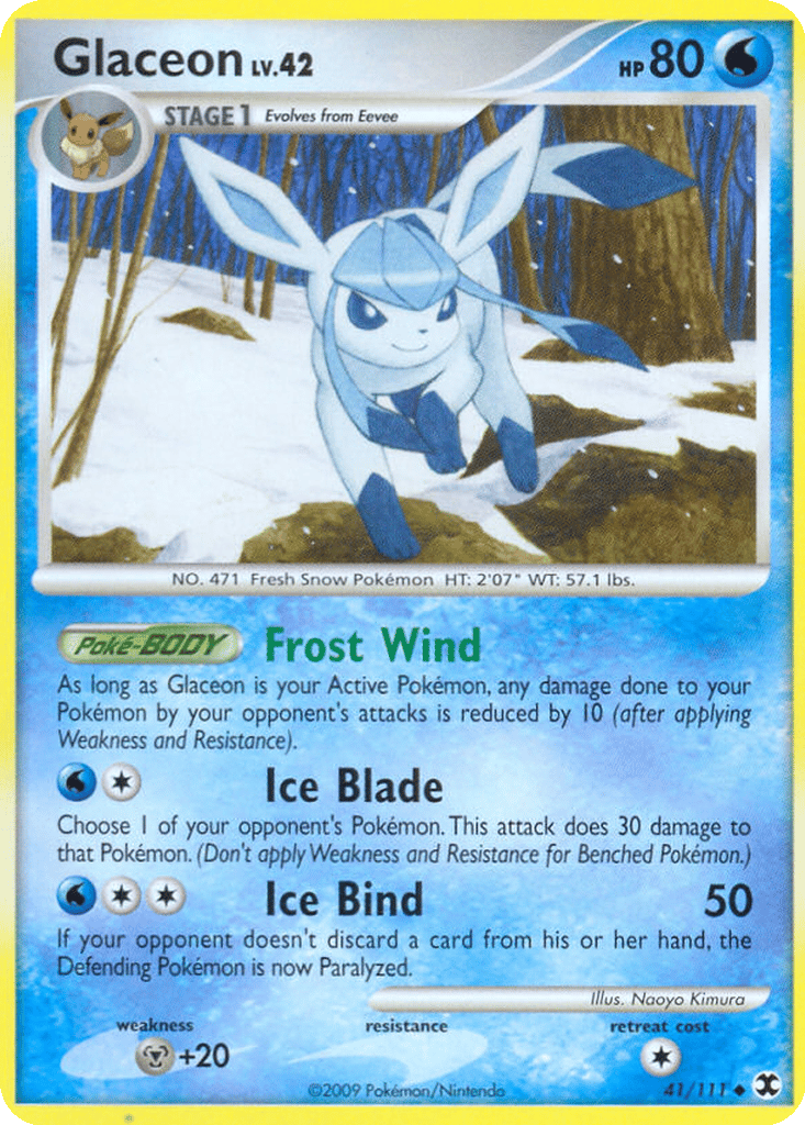 Glaceon card