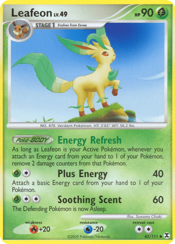 Leafeon card