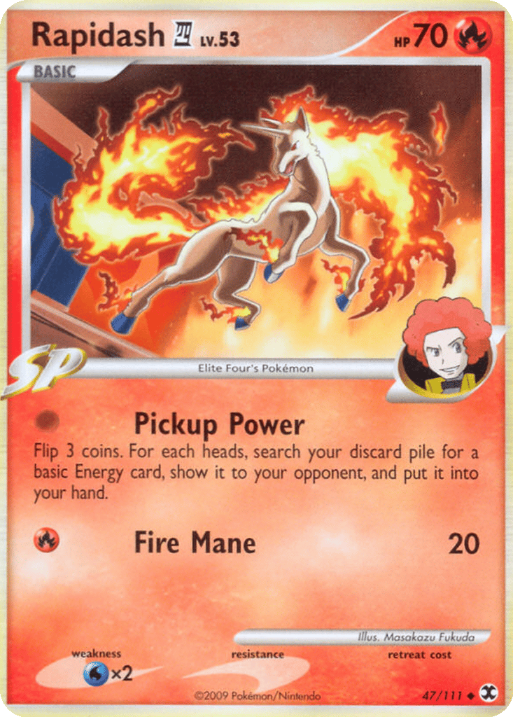 Rapidash 四 card
