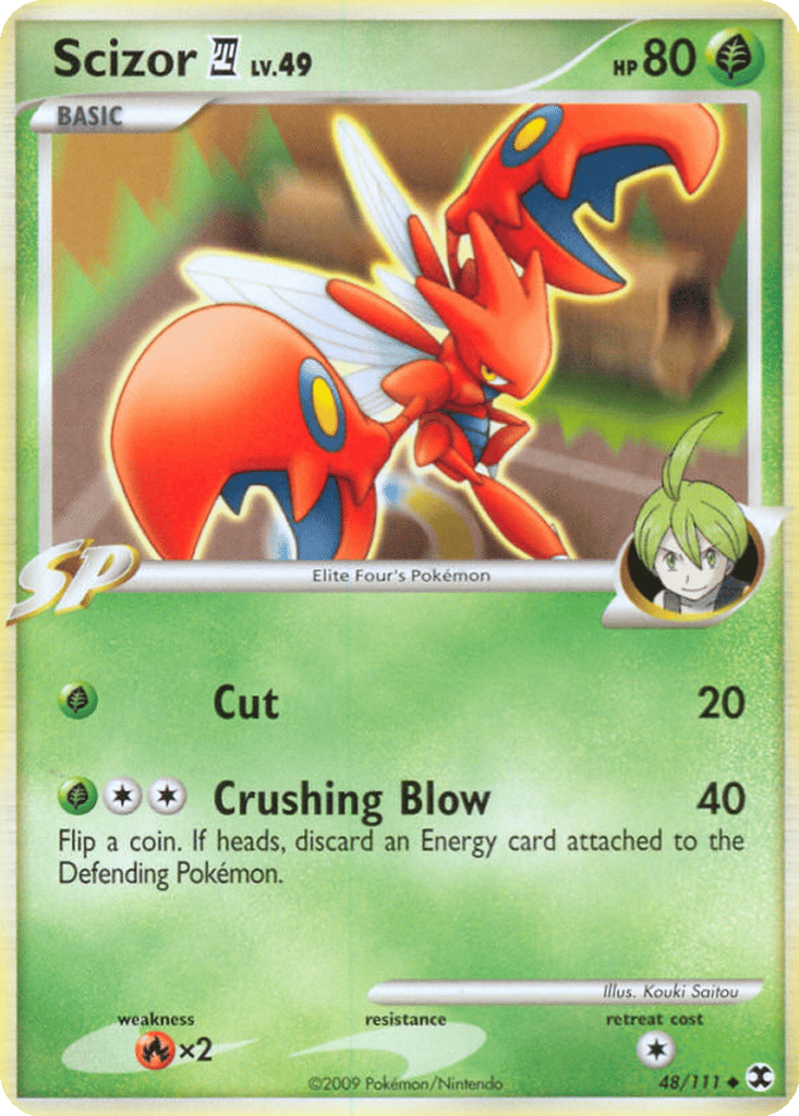 Scizor 四 card