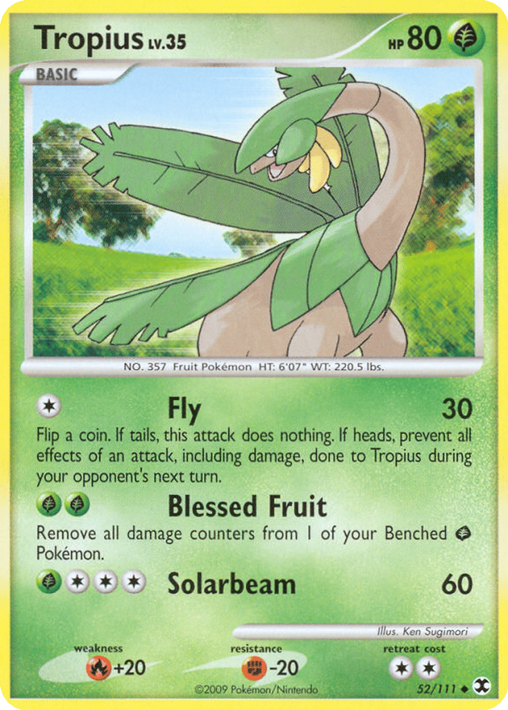 Tropius card