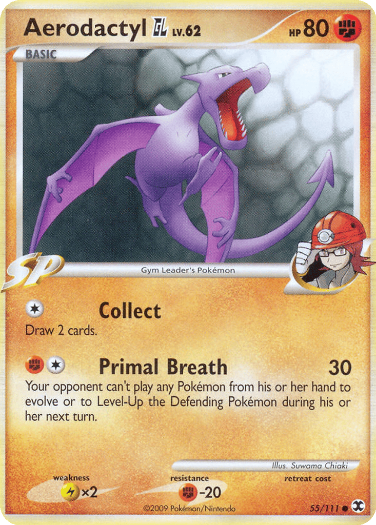 Aerodactyl GL card