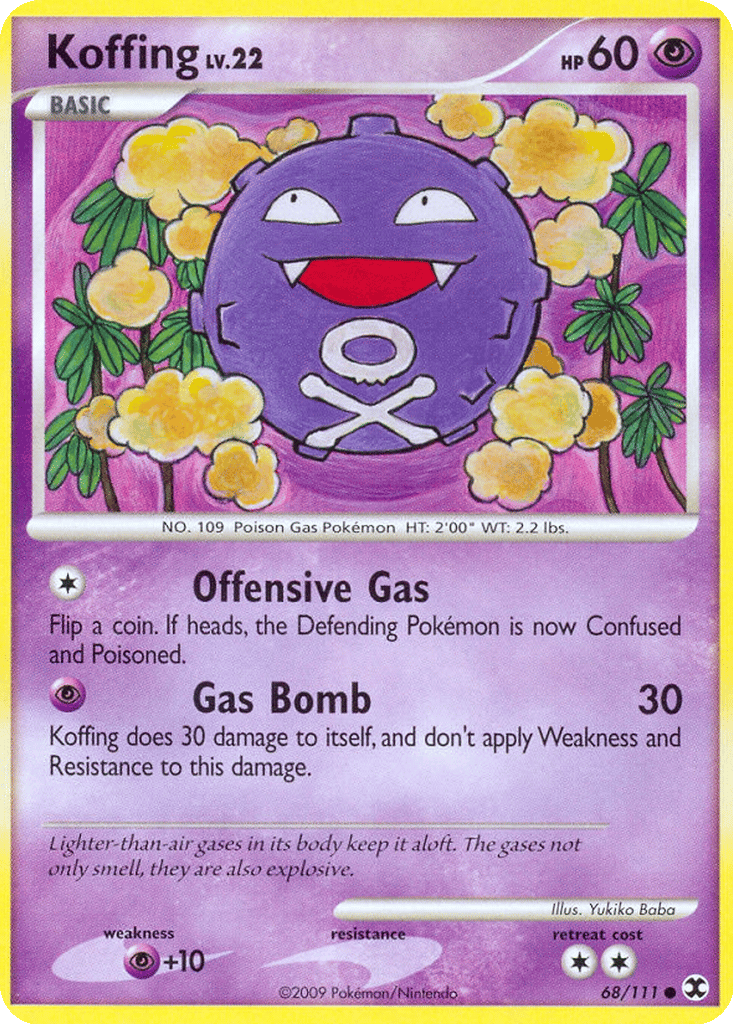 Koffing card