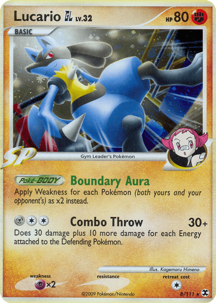 Lucario GL card