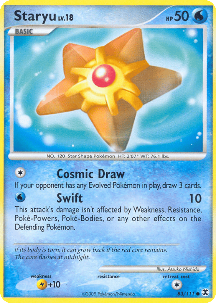 Staryu card