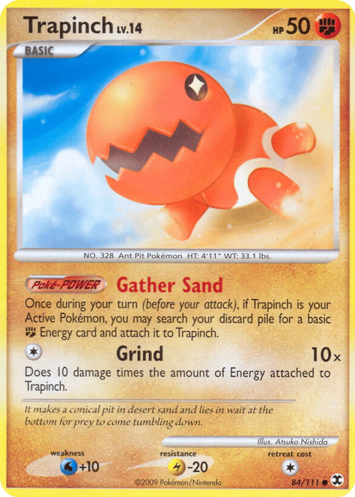 Trapinch card