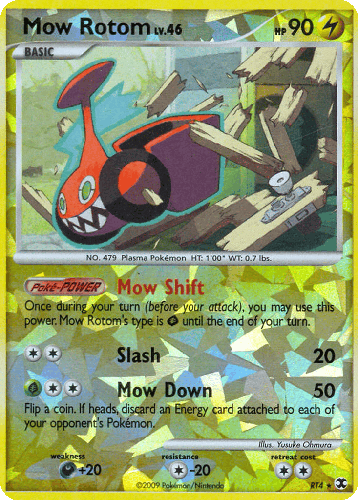 Mow Rotom card
