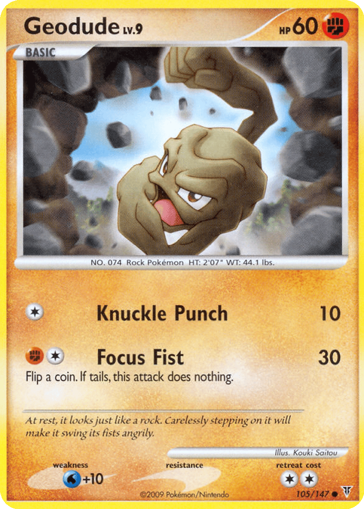 Geodude card