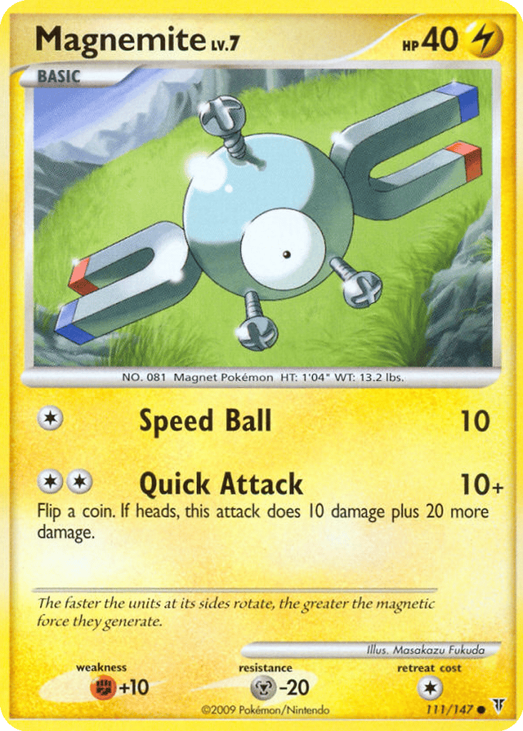 Magnemite card