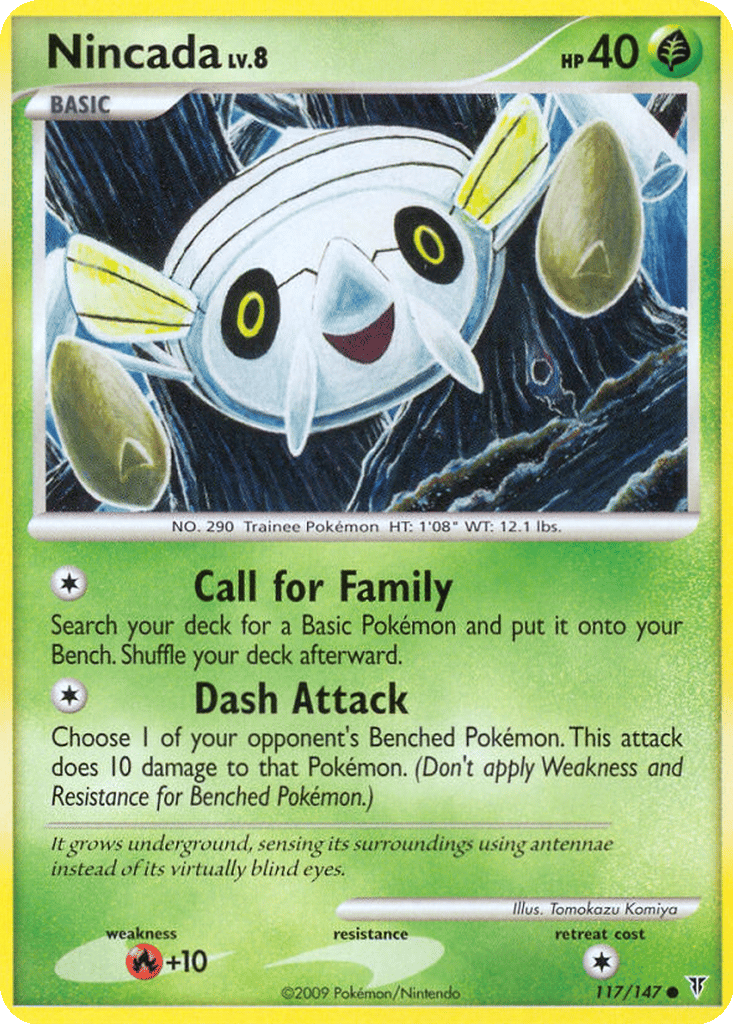Nincada card