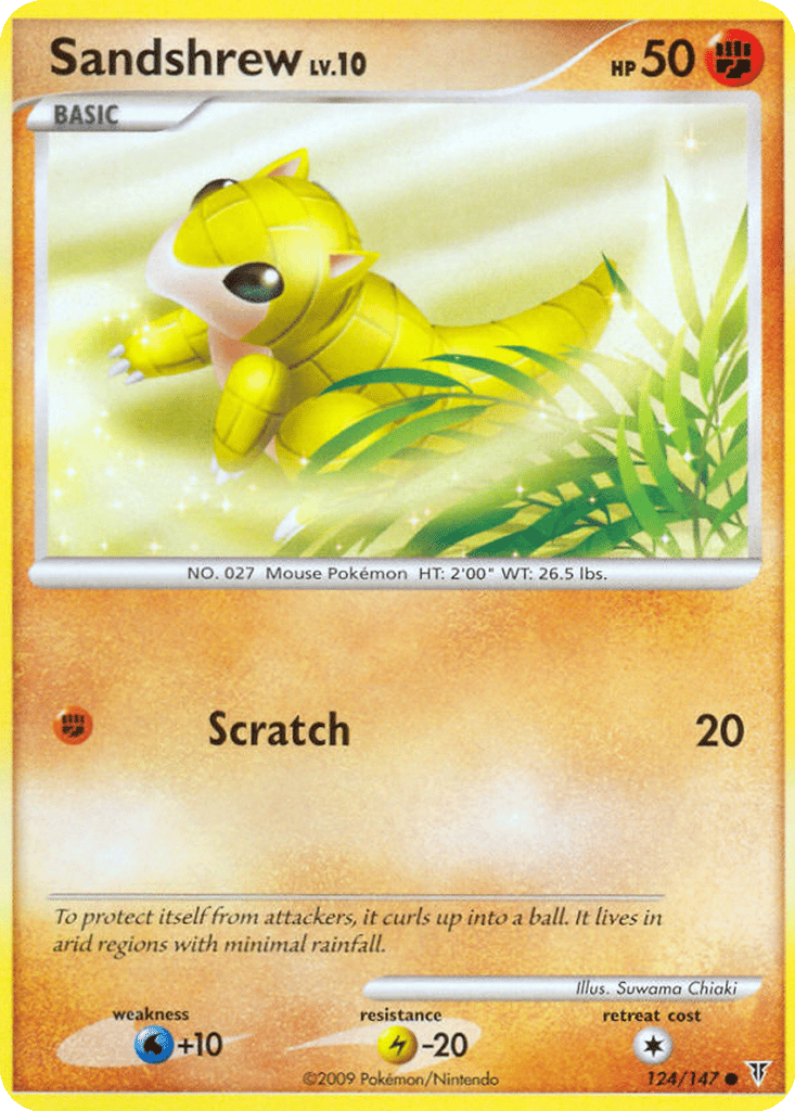 Sandshrew card
