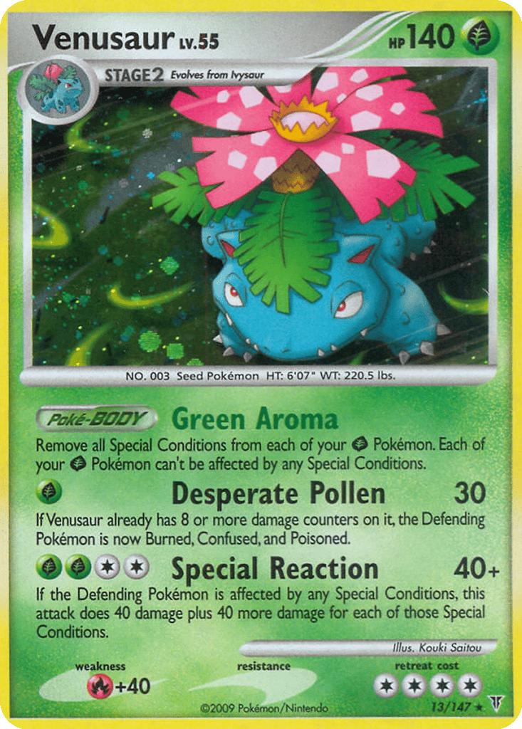 Venusaur card