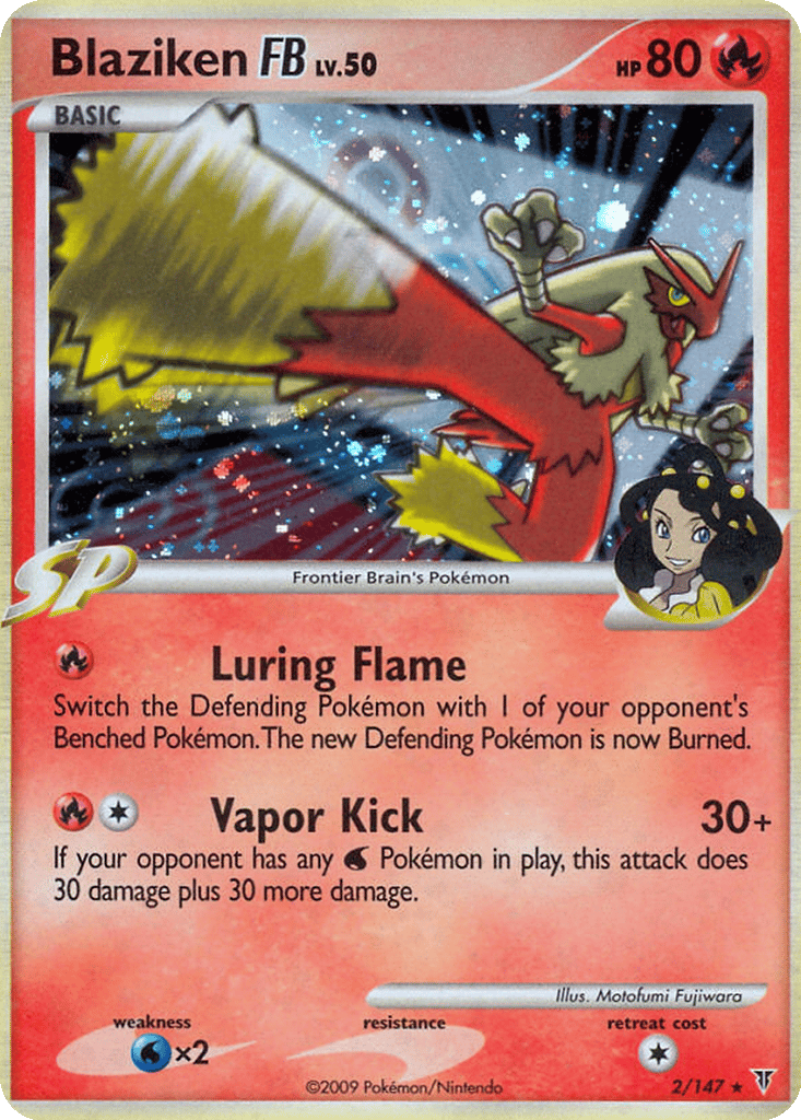 Blaziken FB card