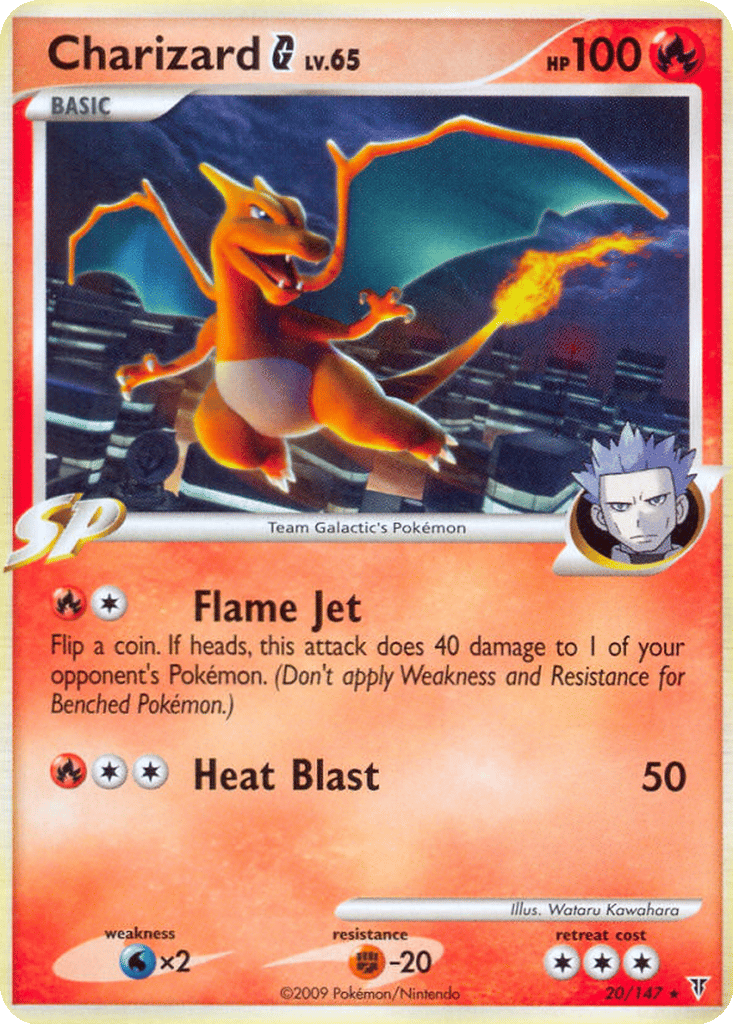 Charizard G card