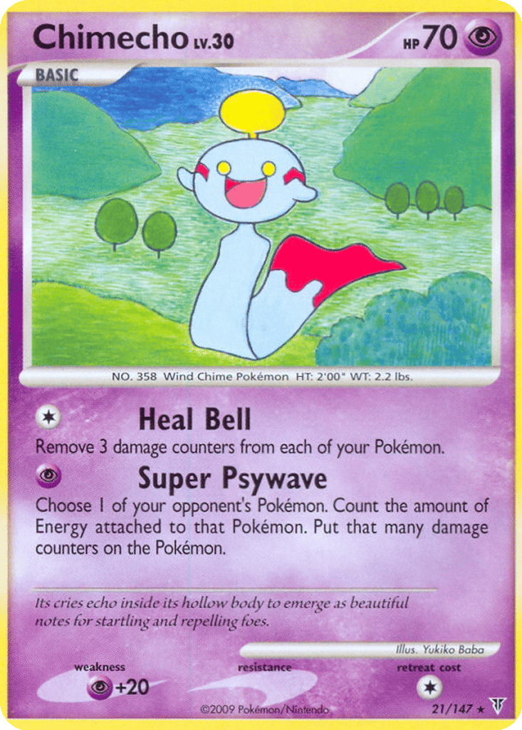 Chimecho card
