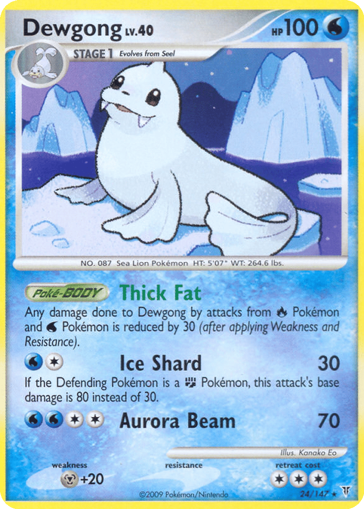 Dewgong card