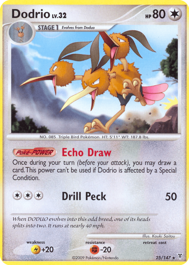 Dodrio card