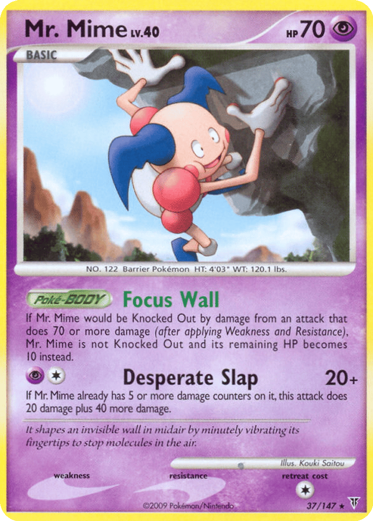Mr. Mime card