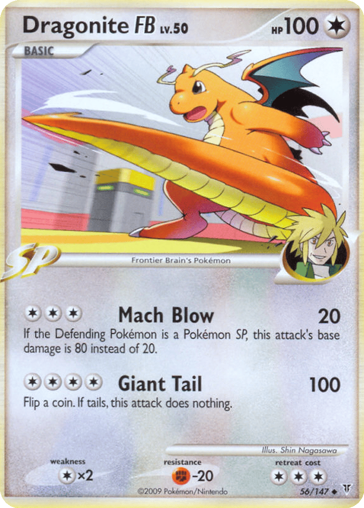 Dragonite FB card