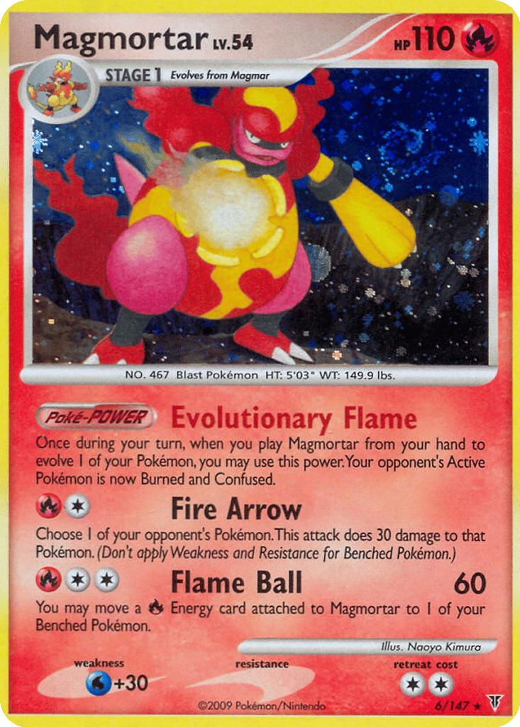 Magmortar card