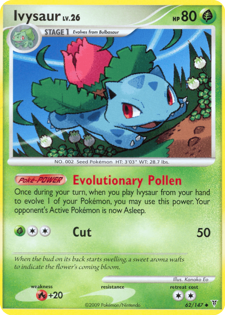 Ivysaur card