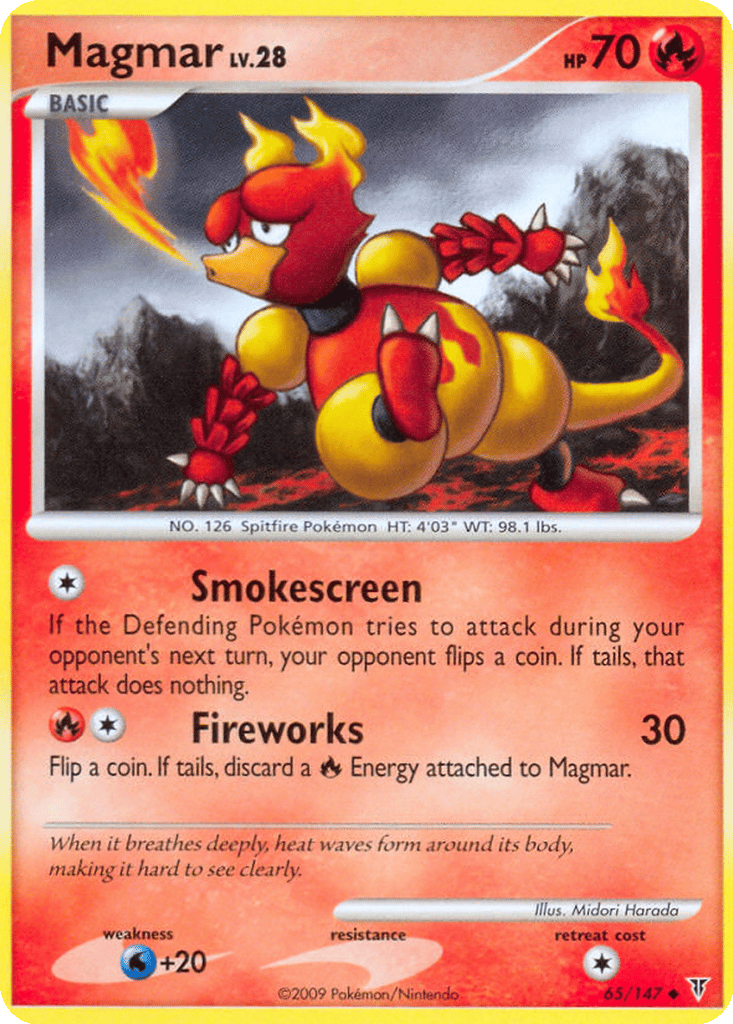 Magmar card