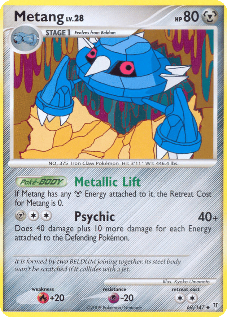 metang pokemon card Metang 094/086