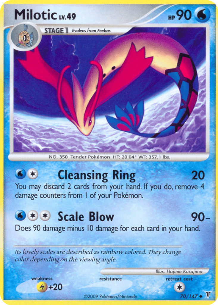 Milotic card
