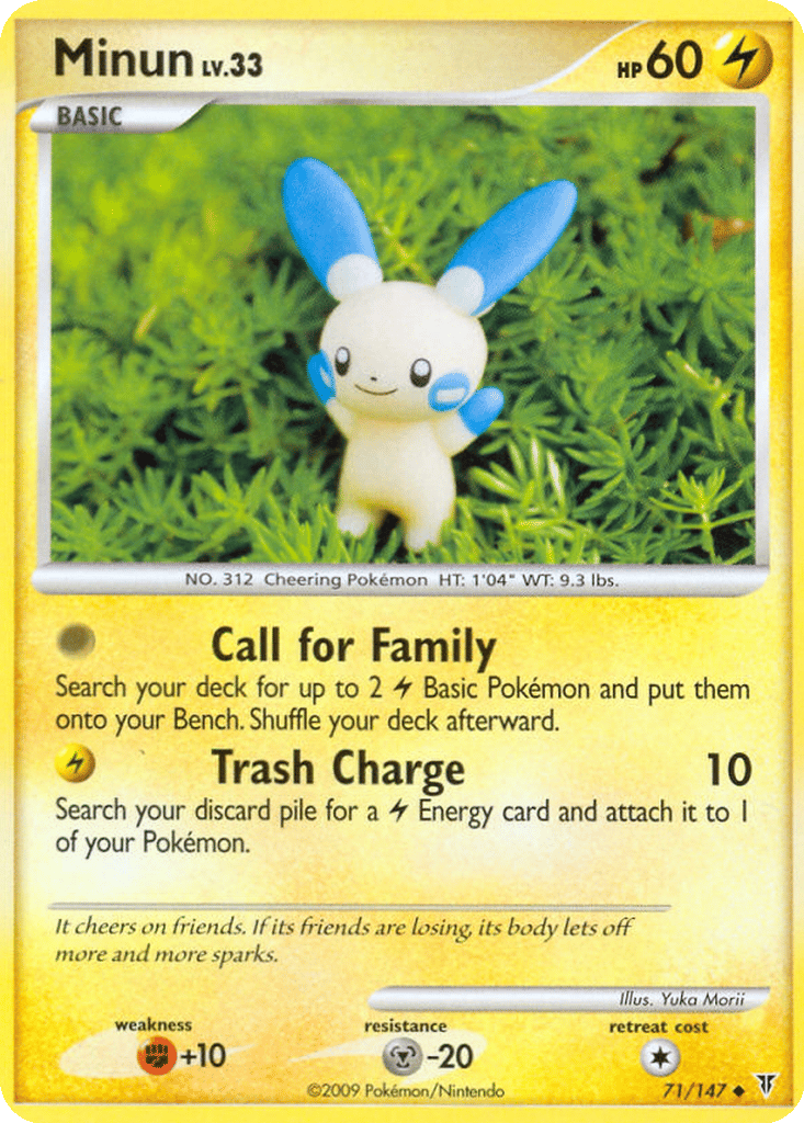 Minun card